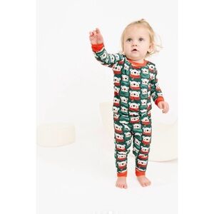New Little One Shop Co. North Pole Polar Bear Bamboo Pajama Ser 18-24 Months